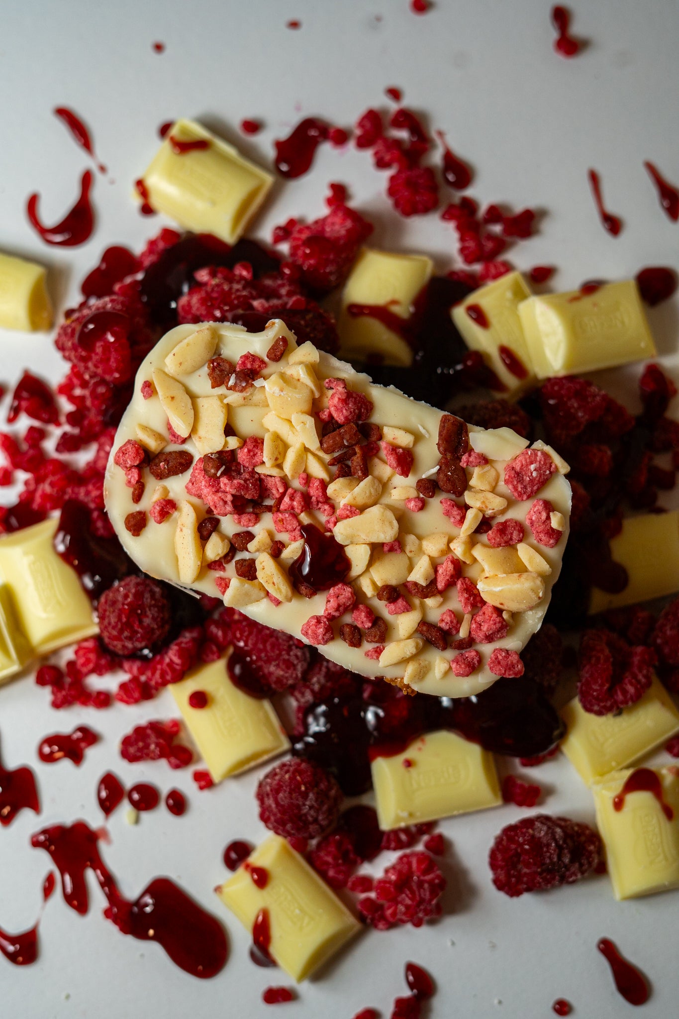 Stuf’d Strawberry White Chocolate Boat