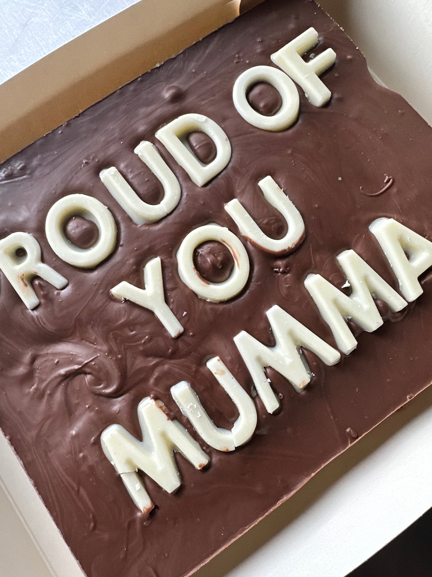 LACTATION CARAMEL SLICE PERSONALISED SLAB