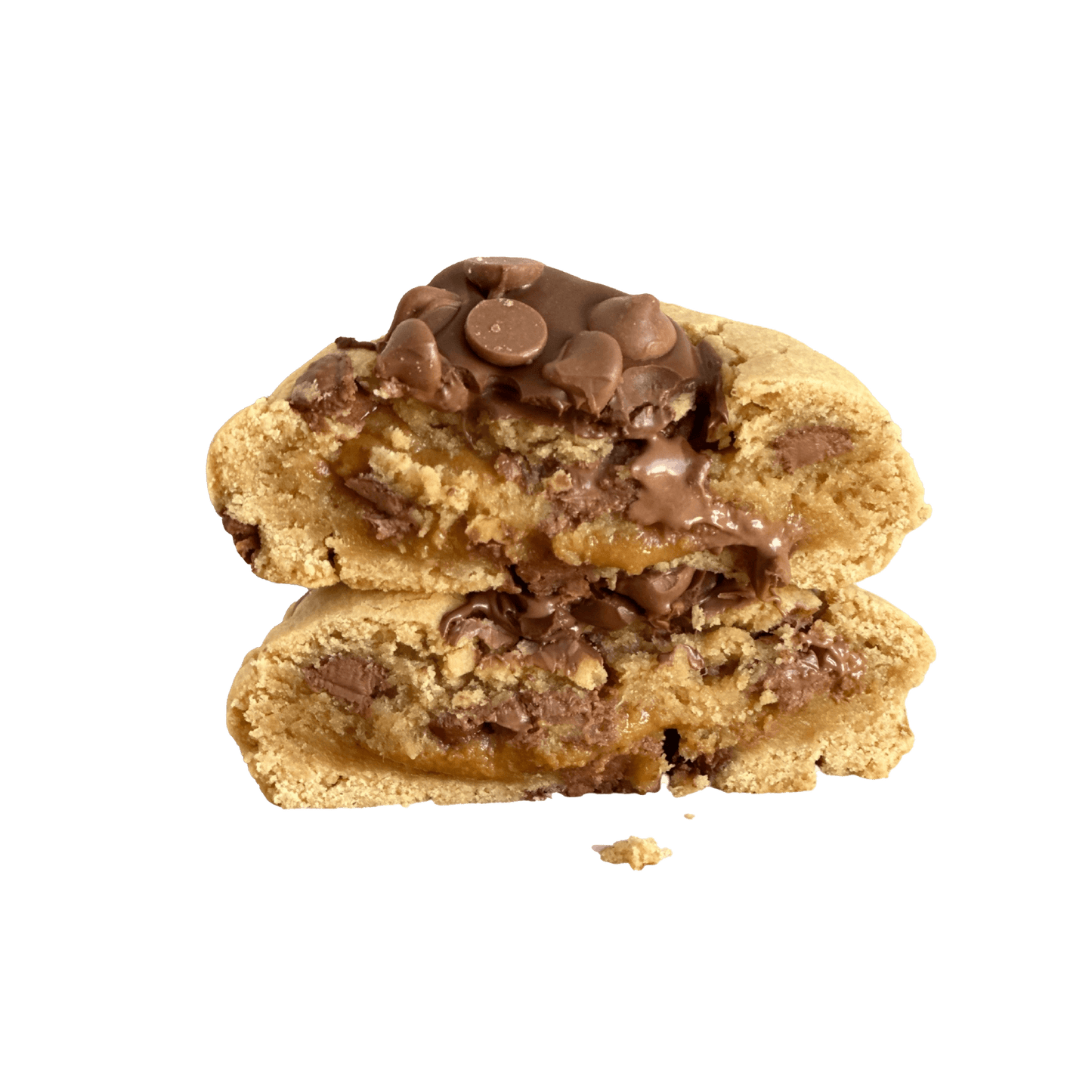 Caramel Chocolate Chip Cookie