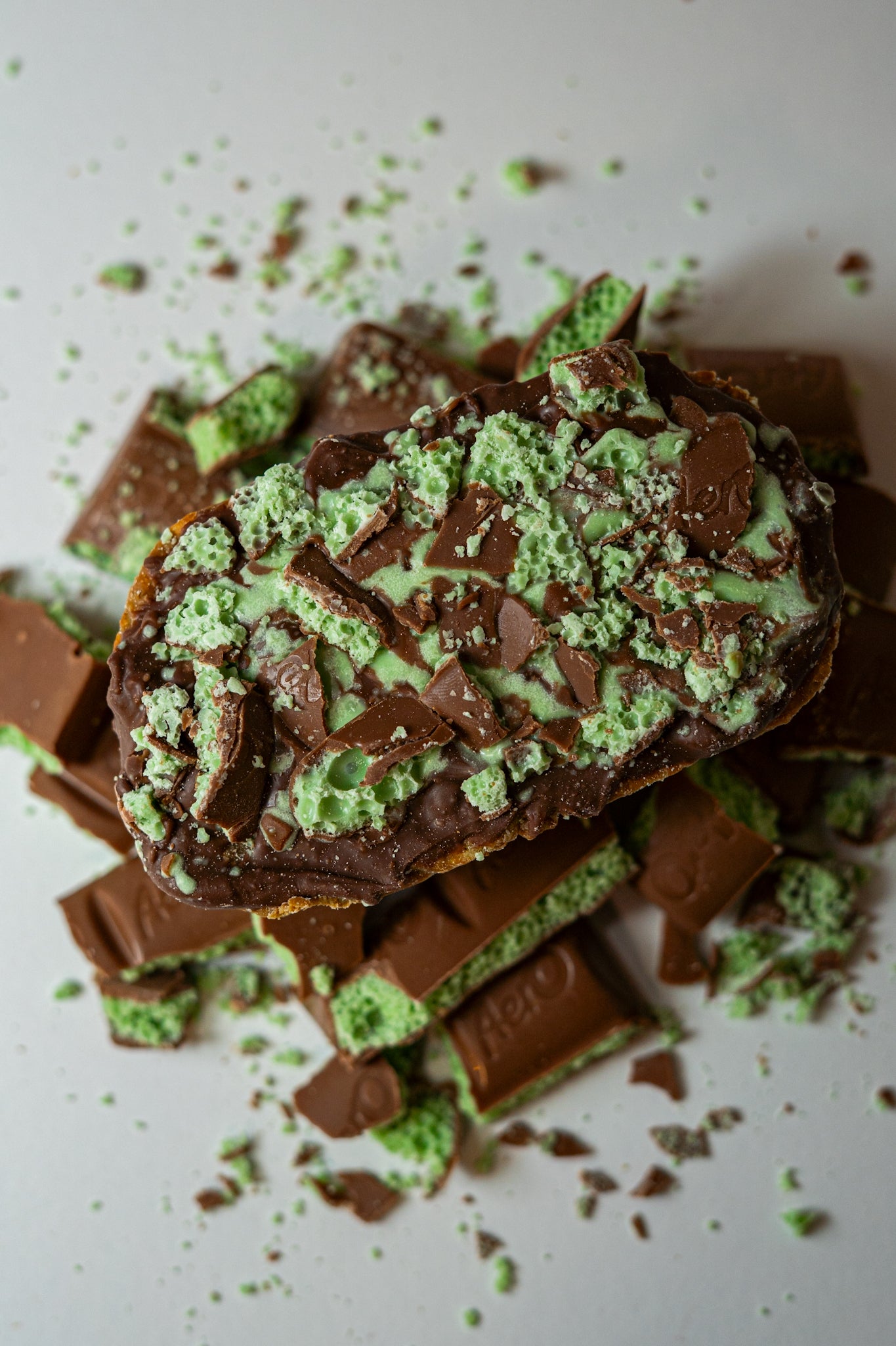 Stuf’d Mint Chocolate Boat