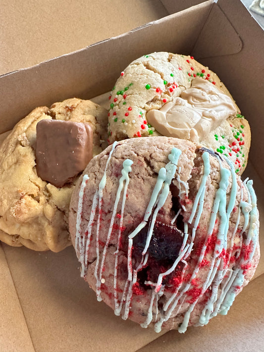 Box of 3 Stuffed Cookie